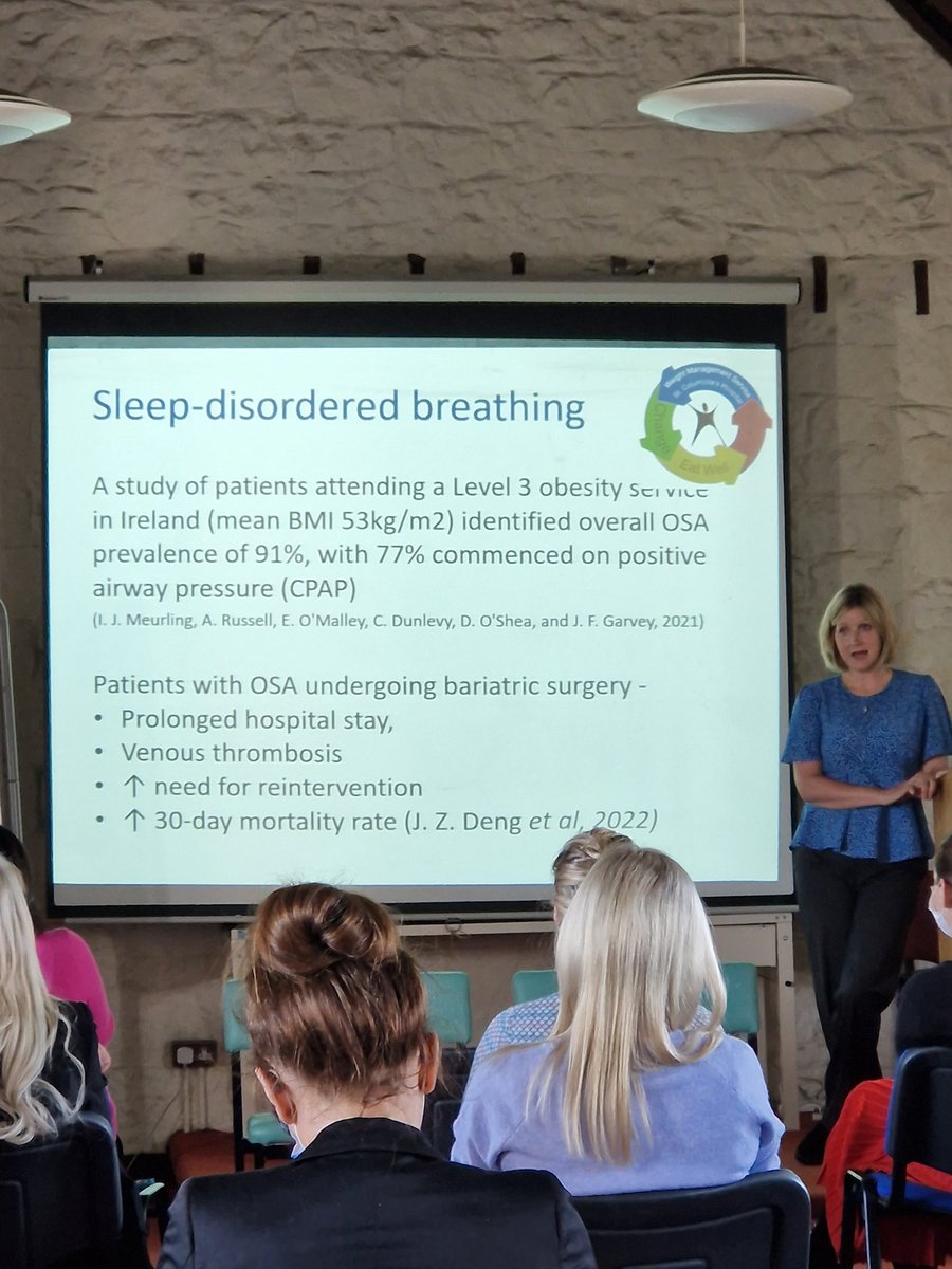 Sleep apnoea is automatically assessed for ALL patients pre bariatric surgery as part of the service and can cause delays as a plan for treating sleep apnoea may need to be in place first. 
Claire Kearney -Preparing for bariatric surgery.
#BariatricJourney #WMS
