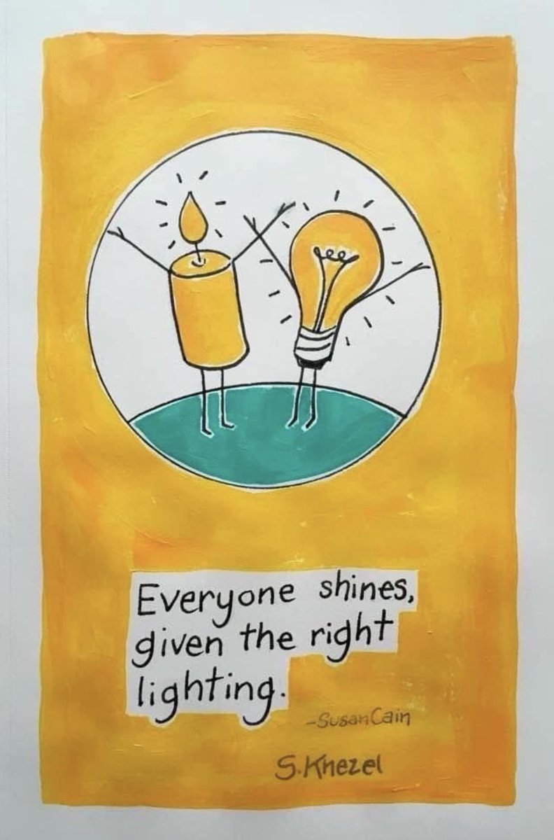Love this and something we talked about a lot on this weeks leadership programmes - creating environments for everyone to be able to be at their best.

#Leadership #LeadershipDevelopment #TeamDevelopment #Facilitation

Quote from <a href="/susancain/">Susan Cain</a>
Illustration by <a href="/sherrillknezel/">Sherrill Knezel</a>