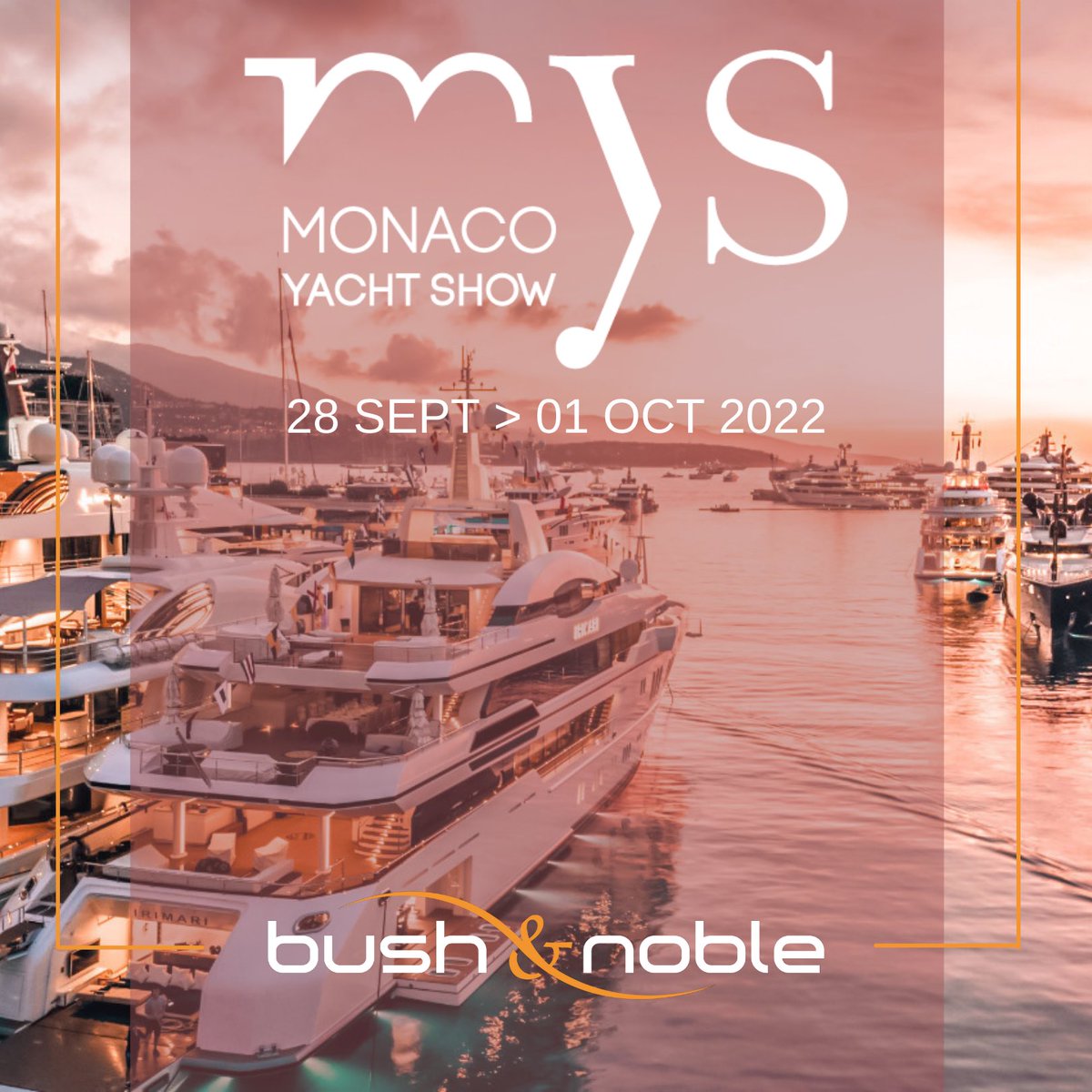 We will be there so let’s meet! Get in touch to arrange an appointment:

📞 +971 (0) 585905333

#bushandnoble #monacoyachtshow #monaco2022 #monacoshow #monacoyachtclub #mys2022 #yacht #yachtshow #boatshow #monaco2022 #yachts #superyachts #yachtsales #yachtcharter
