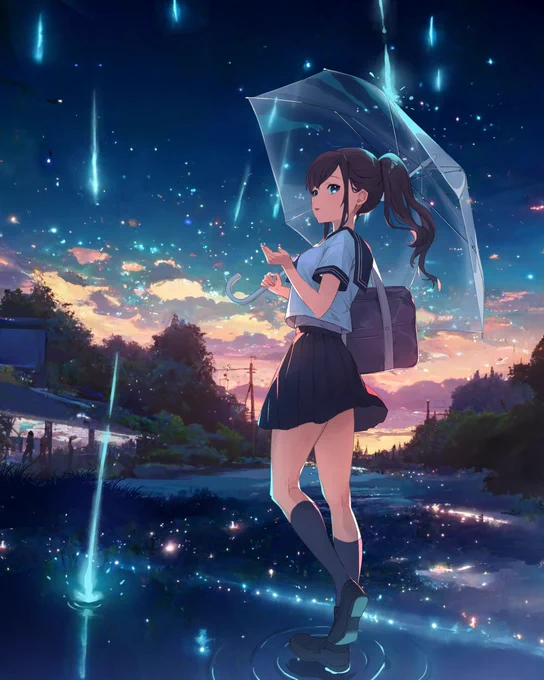 星のふる夜#創作 