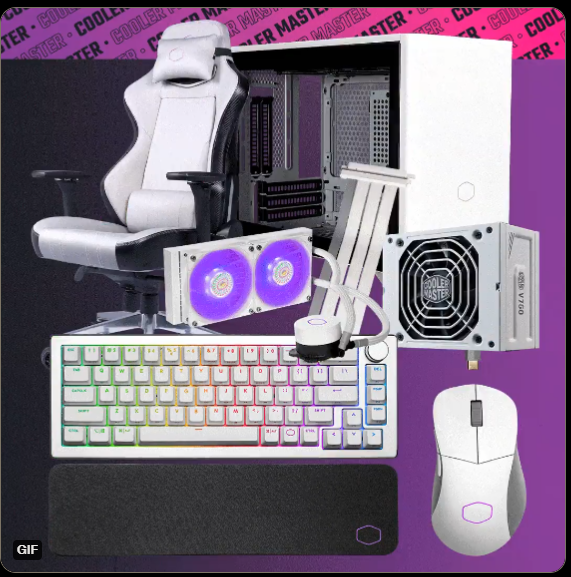 @CoolerMaster #ChooseYourStyle I love purple 🥺