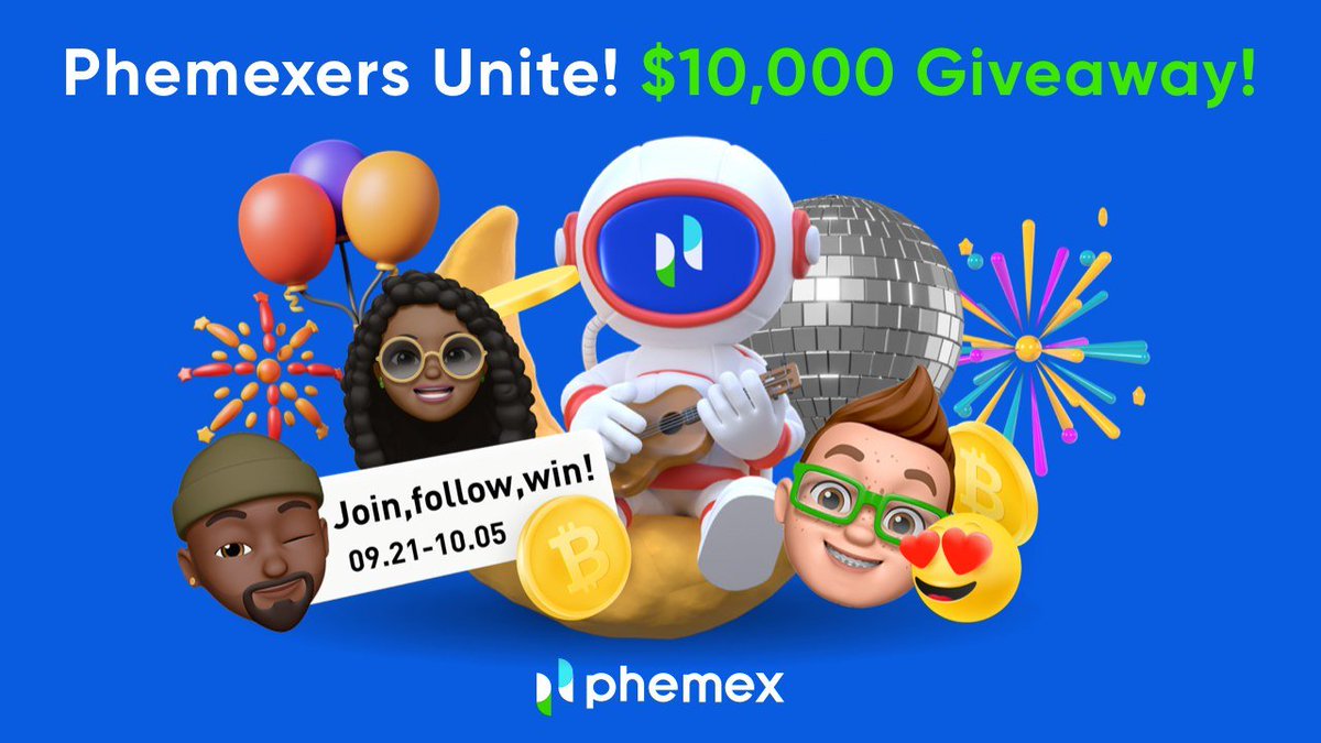 airdropinspect's tweet photo. New airdrop: Phemex Phemexers Unite
Total Reward: $8,000 USDT &amp; $2,000 Trading Bonus
Rate: ⭐️⭐️⭐️⭐️⭐️
Winners: 203 Random 
Distribution: 2nd November

Airdrop Link: https://t.co/xvp9iDv3sN

#Airdrop #Airdrops #Airdropinspector #Phemex #USDT #Crypto #Bitcoin https://t.co/CLayhkLZFo