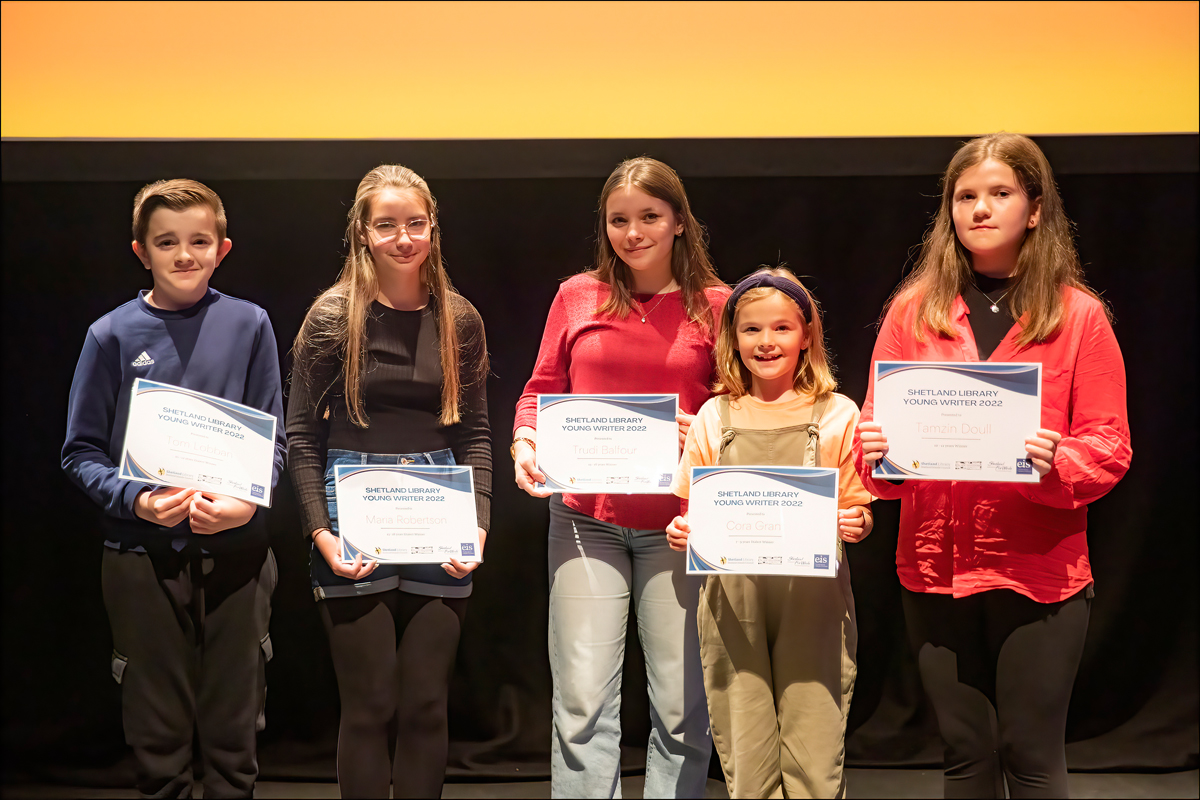 Shetland Islands Council (@shetislandscll) on Twitter photo Winners of this year's <a href="/ShetlandLibrary/">Shetland Library</a> 'Young Shetland Writer 2022' were announced at #WordPlay2022 <a href="/MareelShetland/">Mareel</a> on Wednesday evening ✍️ #Shetland #Writing 📸Credit: Dale Smith/<a href="/ShetlandArts/">Shetland Arts</a> shetland.gov.uk/news/article/2… Winners of this year's <a href="/ShetlandLibrary/">Shetland Library</a> 'Young Shetland Writer 2022' were announced at #WordPlay2022 <a href="/MareelShetland/">Mareel</a> on Wednesday evening ✍️ #Shetland #Writing 📸Credit: Dale Smith/<a href="/ShetlandArts/">Shetland Arts</a> shetland.gov.uk/news/article/2…