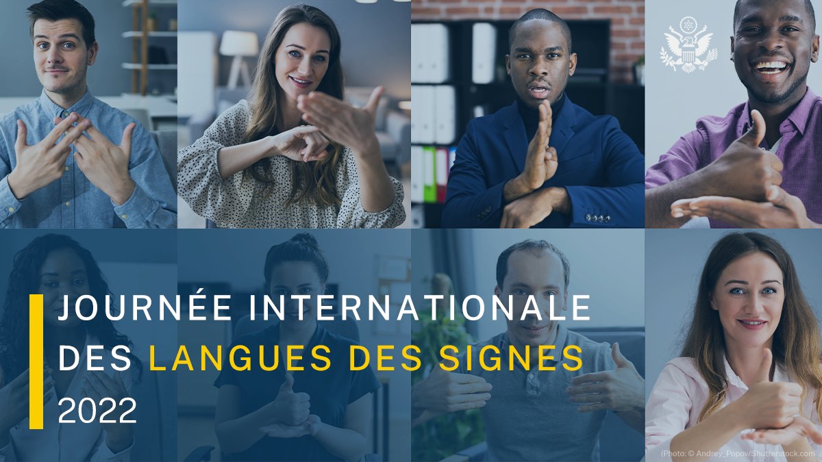 Aujourd'hui c'est la journée internationale des langues des signes. Découvrez le rôle des interprètes en langue des signes américaine dans le gouvernement fédéral des États-Unis.▶ ow.ly/Ns8g50KR8jC