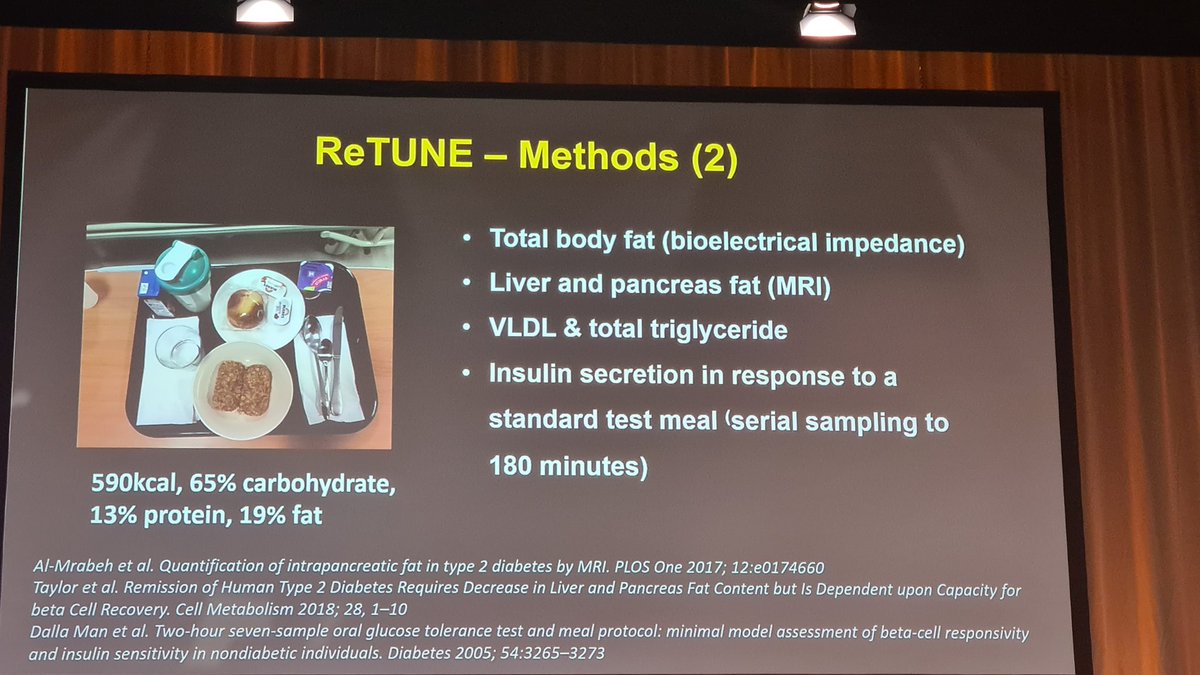 AbdTahrani's tweet photo. Congratulations to Roy Taylor , @DUK_research &amp; the Retune study team. Managing adiposity should be  the core of T2 #diabetes even in the BMI below 27. #obesity #EASD2022 https://t.co/lO1BC4pLS3