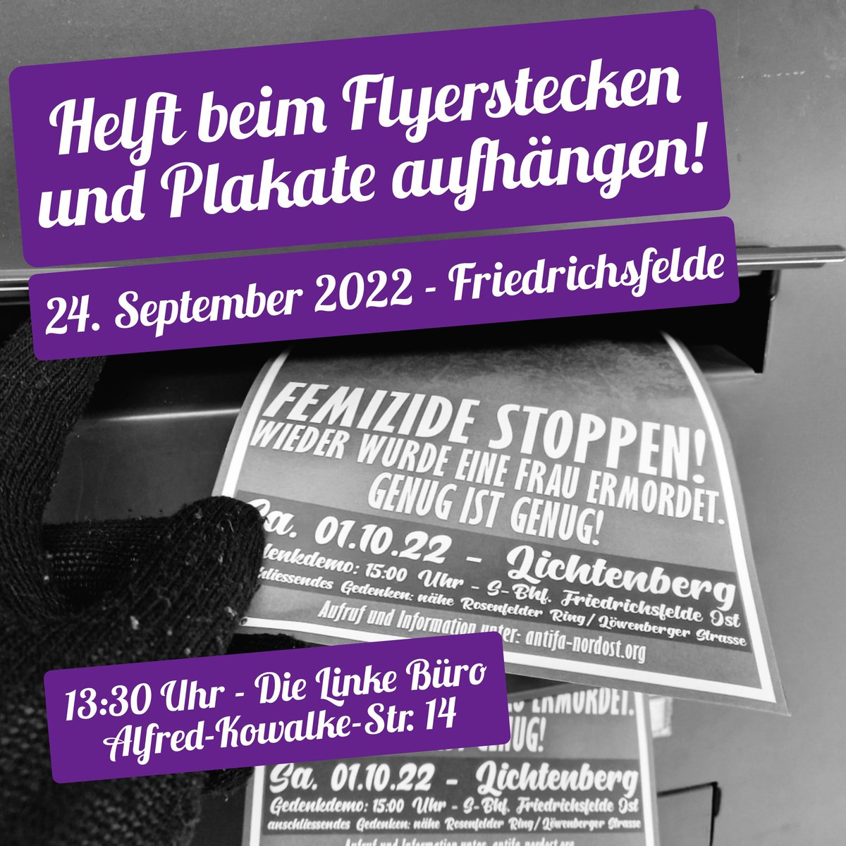 SchwarzePalmen's tweet photo. +++ SAMSTAG #b2409 +++

18:00 GAZA Benefiz-Dinner, @Kiezhaus_65 

2/2 https://t.co/ciZhY8ZdlR