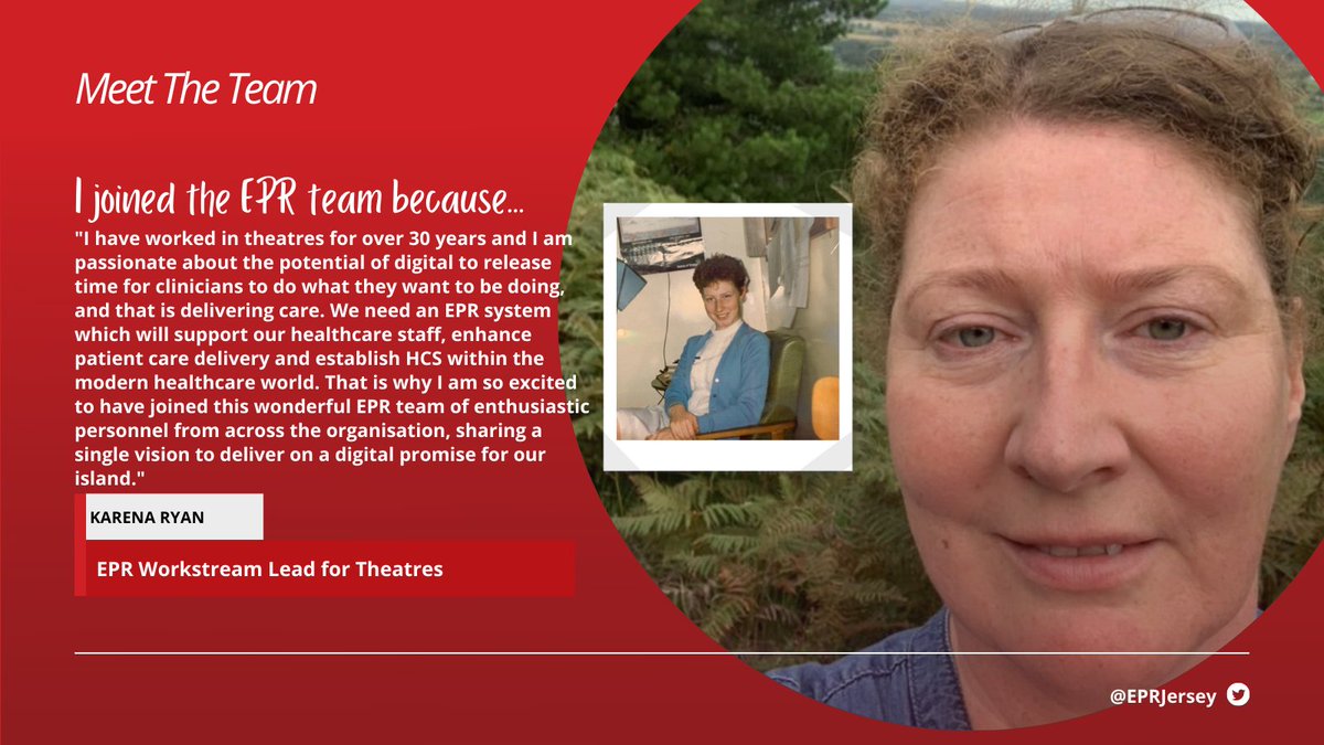 Over the next few weeks, we will be introducing some of our wonderful team members to you. Up first, our EPR Clinical Workstream Lead for Theatres, Karena!
