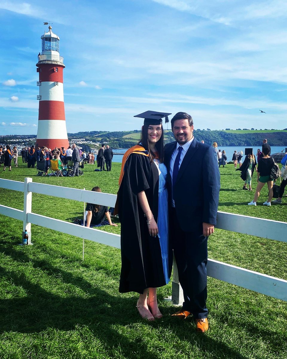 19lp98's tweet photo. Amazing day yesterday for My Masters Graduation @PlymUni. Class of 2020 + 2! #mastersgraduate https://t.co/UNsYlCwuwh