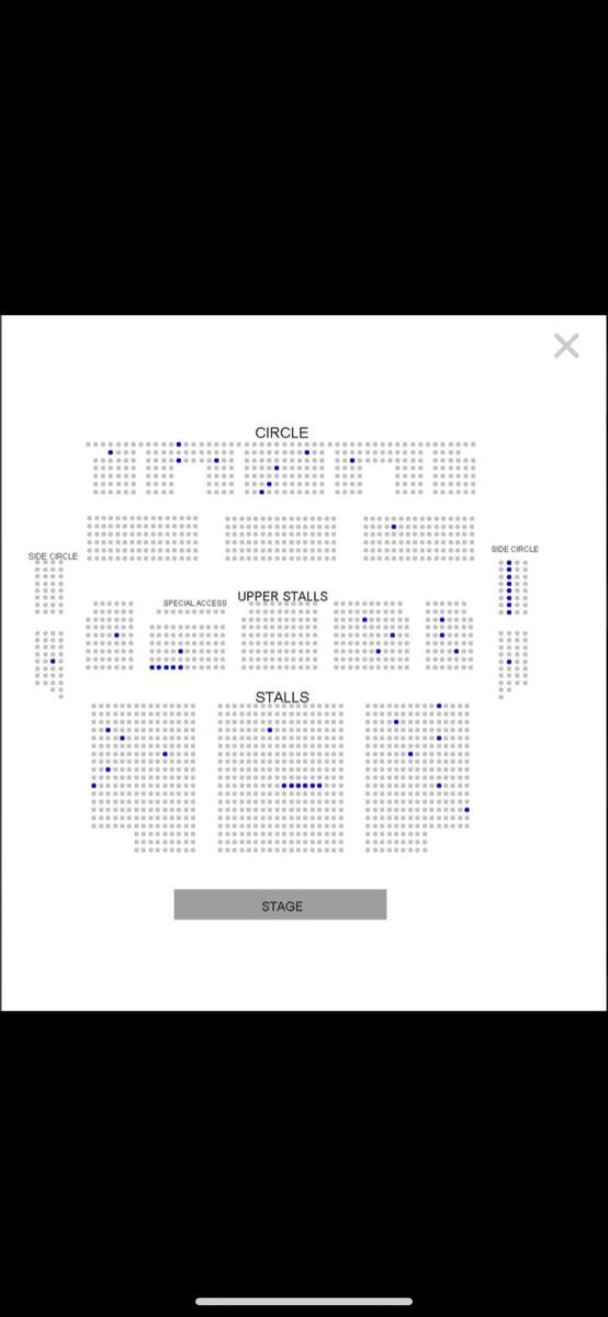 Kim_Butler_'s tweet photo. @Redimp73 @PortsmouthGhall Apparently these were the remaining seats after pre sale! Awful https://t.co/1cxvymmZiE