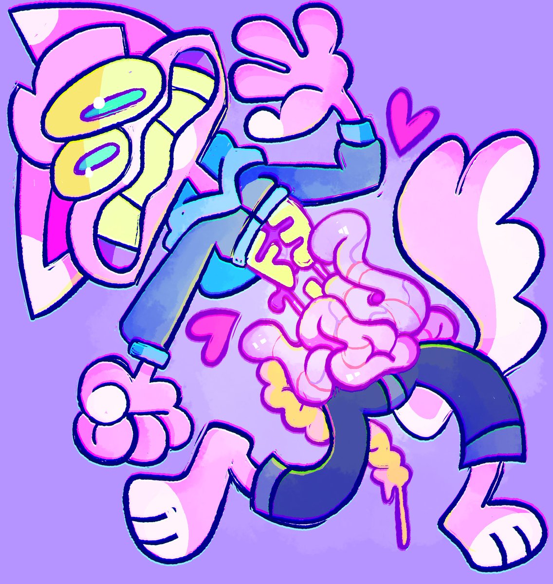 Slice!!! 
#furry #goreart #commissionsopen #art