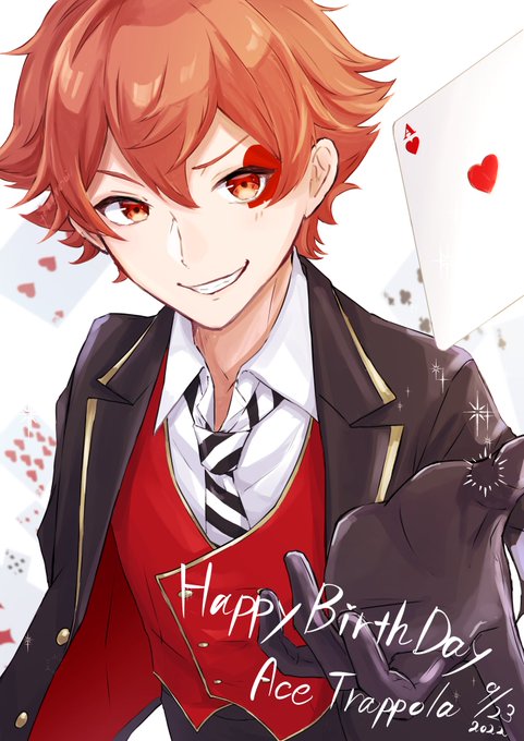 「エース・トラッポラ誕生祭2022」のTwitter画像/イラスト(新着))