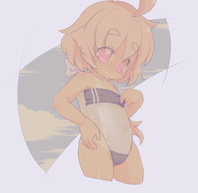 #夏が終わりそうだし今年描いた水着絵を貼ろう
いっぱい描いた 