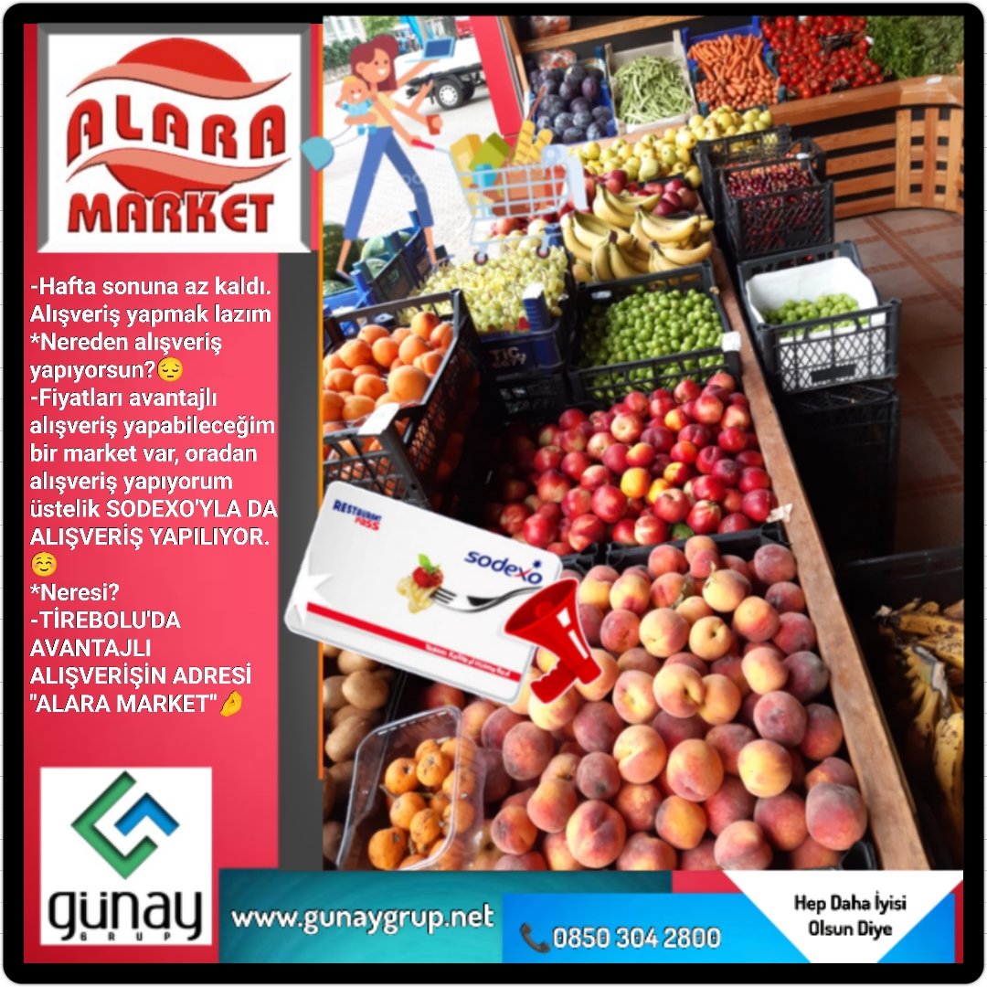 GunayGrup28's tweet photo. TİREBOLU'DA AVANTAJLI ALIŞVERİŞİN ADRESİ "ALARA MARKET"🤌
#alışverişgünü
#alışverişzamanı
#sodexoylaalışveriş
#alaramarket
#avantajlıalışveriş
#alışverişinadresi
#alışveriş
#cuma
#cuma
#cumagünü
#giresun
#tirebolu
#giresuntirebolu 
#karadenizliyiz
#giresunda
#tireboluda https://t.co/2eLbrPEdbj