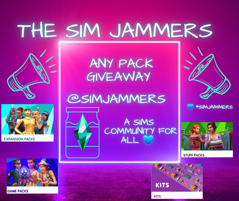 SimJammers's tweet image. We would like to thank everyone for all the love to our new community page #SimJammers 💜

In celebration we have our very 1st giveaway!

Win ANY Pack! ( PC Only )
2 random winners 🏆 🏆

To enter -

🟣 Follow Us
🟣 Tag A Friend
🟣 Retweet 

Announced - 5th October 

 #Giveaway