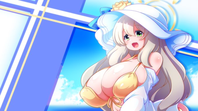 #夏が終わりそうだし今年描いた水着絵を貼ろう 