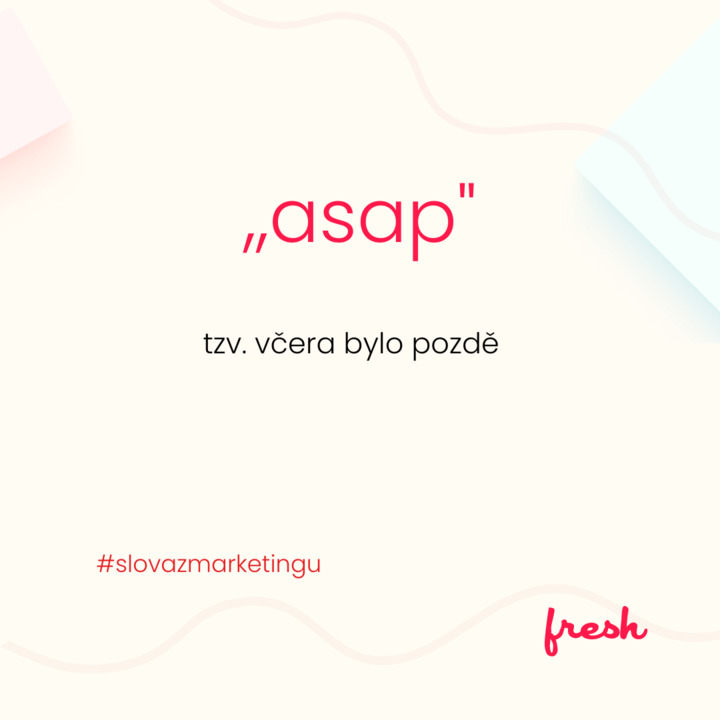 FreshServicesCZ's tweet photo. Představujeme vám sérii #slovazmarketingu 📚

Slova a fráze, se kterými se v marketingu často setkáváme a už nám možná trošku lezou na nervy nebo jsou prostě tak ikonické, že by byl hřích je nezmínit. 😆  

A první fráze nemůže být nic jiného než marketingová klasika... https://t.co/wbtPvMK13l