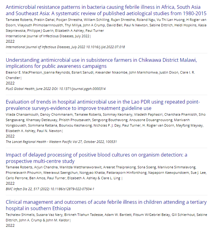 FIEBRE Fever and AMR evaluation (@feverstudies) on Twitter photo Check out latest publications from FIEBRE & partners on:
▶️ systematic review of #AMR patterns 
▶️ antimicrobial usage amongst farmers in #Malawi
▶️ hospital antimicrobial usage in #Laos
👉 lshtm.ac.uk/research/centr…
@MlwTrust <a href="/LSTMnews/">LSTM</a> <a href="/TropMedOxford/">Tropical Medicine Oxford</a> <a href="/PLOSGPH/">PLOS Global Public Health</a> <a href="/ISID_org/">International Society for Infectious Diseases</a> Check out latest publications from FIEBRE & partners on:
▶️ systematic review of #AMR patterns 
▶️ antimicrobial usage amongst farmers in #Malawi
▶️ hospital antimicrobial usage in #Laos
👉 lshtm.ac.uk/research/centr…
@MlwTrust <a href="/LSTMnews/">LSTM</a> <a href="/TropMedOxford/">Tropical Medicine Oxford</a> <a href="/PLOSGPH/">PLOS Global Public Health</a> <a href="/ISID_org/">International Society for Infectious Diseases</a>