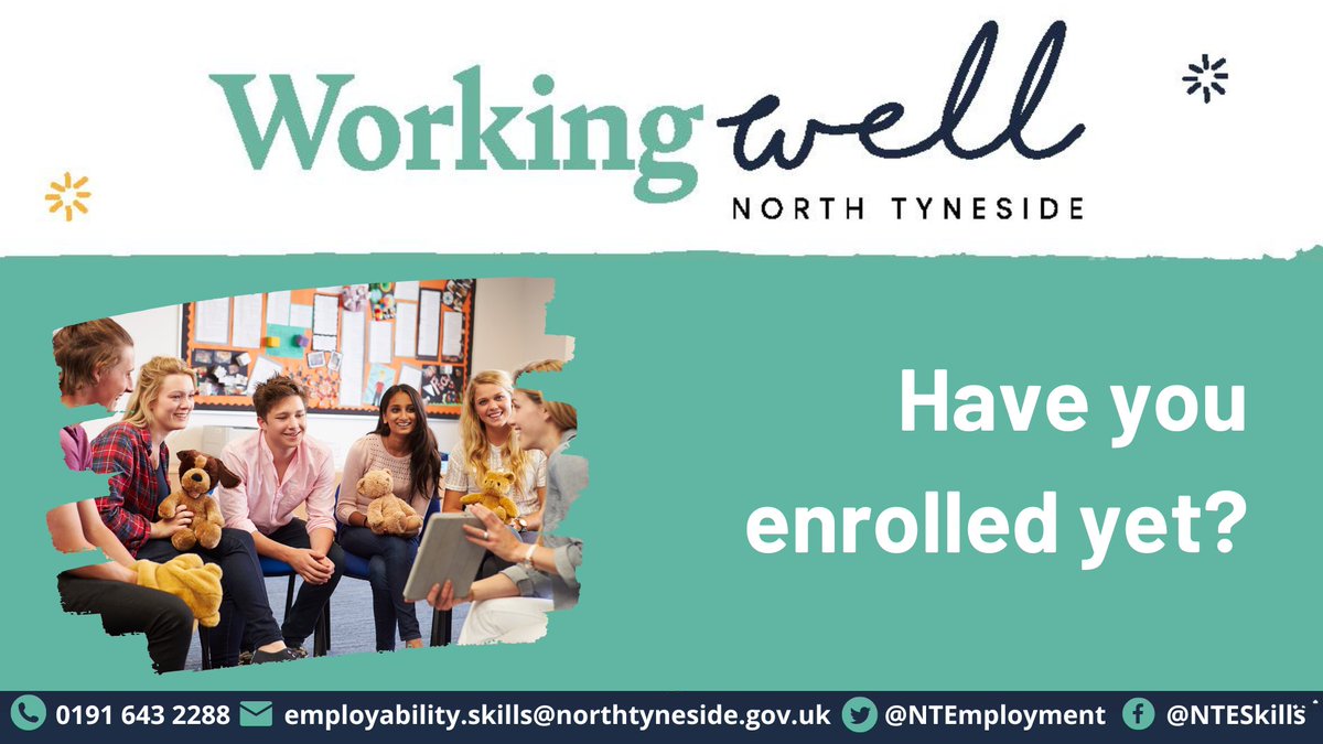 NTEmployment's tweet photo. 🔸Early Years🔸Digital🔸Maths🔸English🔸Care🔸Counselling🔸Hospitality
 
We have a wide variety of training provision available both face to face &amp; online. You can download the brochure or search for specific courses here: https://t.co/OE3zpaM3tE https://t.co/3C0TeNYUSF