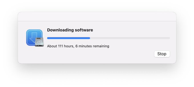 Love xcode updates on macOS... 🥱 https://t.co/rRopvglfbm<a href="/tag/iphone13"class="tags"><span>#iphone13</span></a>