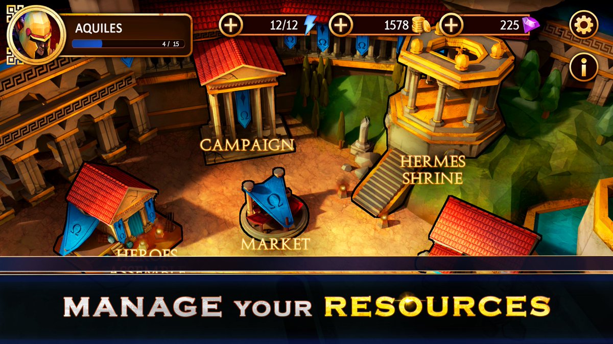 WarOlympus's tweet photo. Continue your venture, upgrade your heroes, improve your weapons... You can manage all your resources in the main city!

#gamedev #indiegamedev #3dart #wip #indiegame #warofolympus #rpg #turnbased #F2P #mobilegame https://t.co/j7rSvi0eKQ