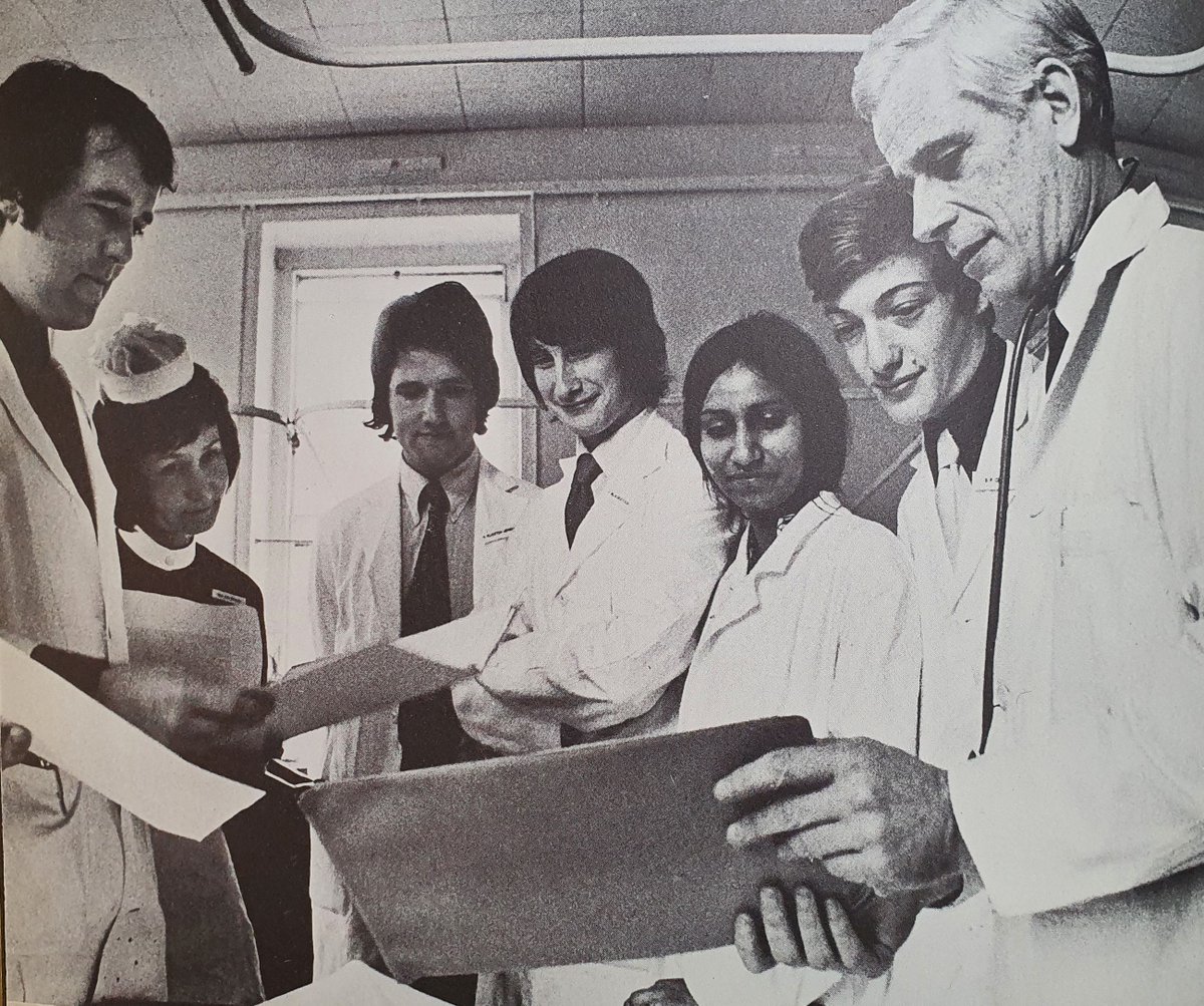 CollectionsSGUL's tweet photo. Welcome to all new @StGeorgesUni students! 

For future inspiration (after Freshers Week, obviously) here are some past students from the archives being studious.

And our campaign to re-install a spiral staircase in @sgullibrary continues...

#EYALearning #ExploreYourArchive https://t.co/2kNGLDOHS3