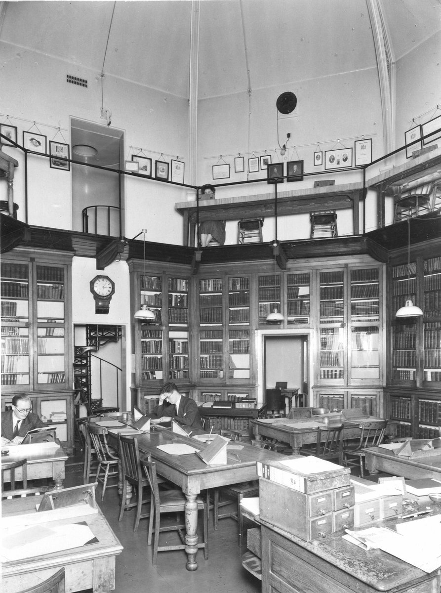 CollectionsSGUL's tweet photo. Welcome to all new @StGeorgesUni students! 

For future inspiration (after Freshers Week, obviously) here are some past students from the archives being studious.

And our campaign to re-install a spiral staircase in @sgullibrary continues...

#EYALearning #ExploreYourArchive https://t.co/2kNGLDOHS3