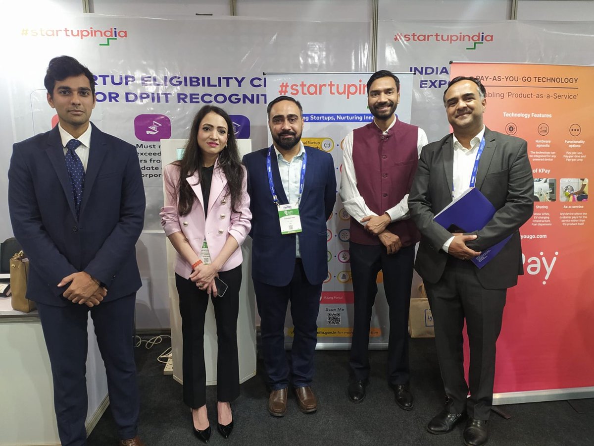 Team <a href="/investindia/">Invest India</a> met Mr. <a href="/Gurjodhpal/">Gurjodhpal Singh</a>, CEO, <a href="/TideBusinessIN/">TideBusiness</a>, at the #GlobalFintechFest 2022 to learn more about the UK-based #FinTech company &amp; their work in the field of MSME digitisation. 

#InvestIndia #InvestInIndia #GFF2022 #GFF