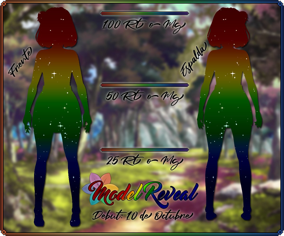 ChromySource's tweet photo. {Model Reveal}

Buenas, mi nombre es Chromy. 🌈 ~

Soy una hada que vive en el bosque cromático, pero mis alas todavía no han nacido...

¿Quieres acompañarme para ver si logramos que nazcan? 🦋

Si es así, ¡entonces necesito tu ayuda para conocernos! 🤍 #VtuberES #VTuberUprising https://t.co/f2RjmmucSQ