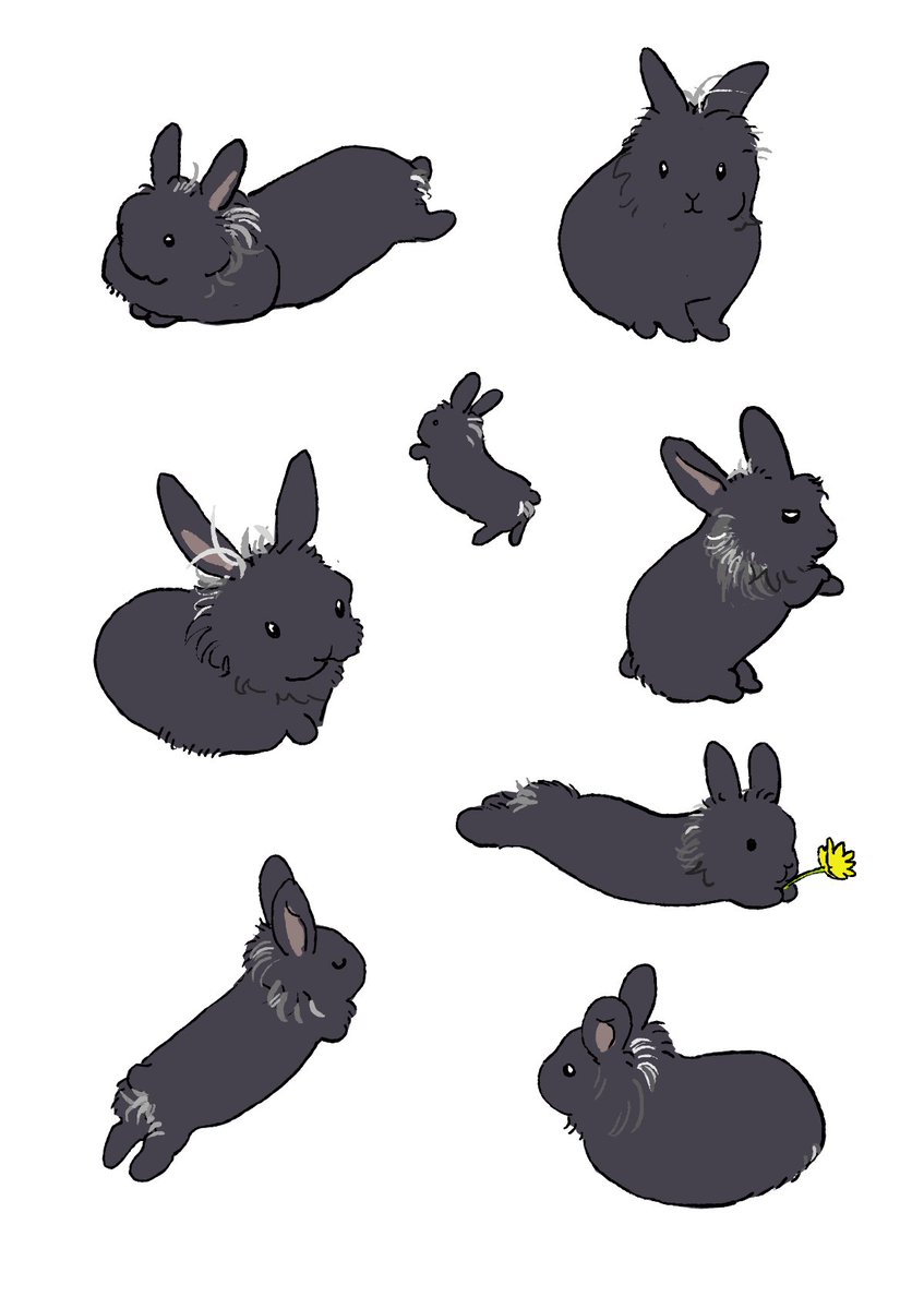 最近描いている人の家の生き物… 