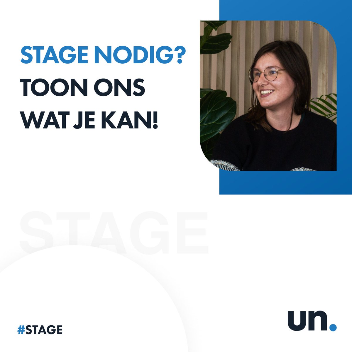 Het academiejaar schiet uit zijn startblokken! 🎓

Stage nodig dit jaar? Laat ons iets weten, wie weet kan je net als Kim bij ons blijven plakken!

#uncodedrocks #stage #webdesign #marketing #development #UIUX #graphicdesign #internship #plakken