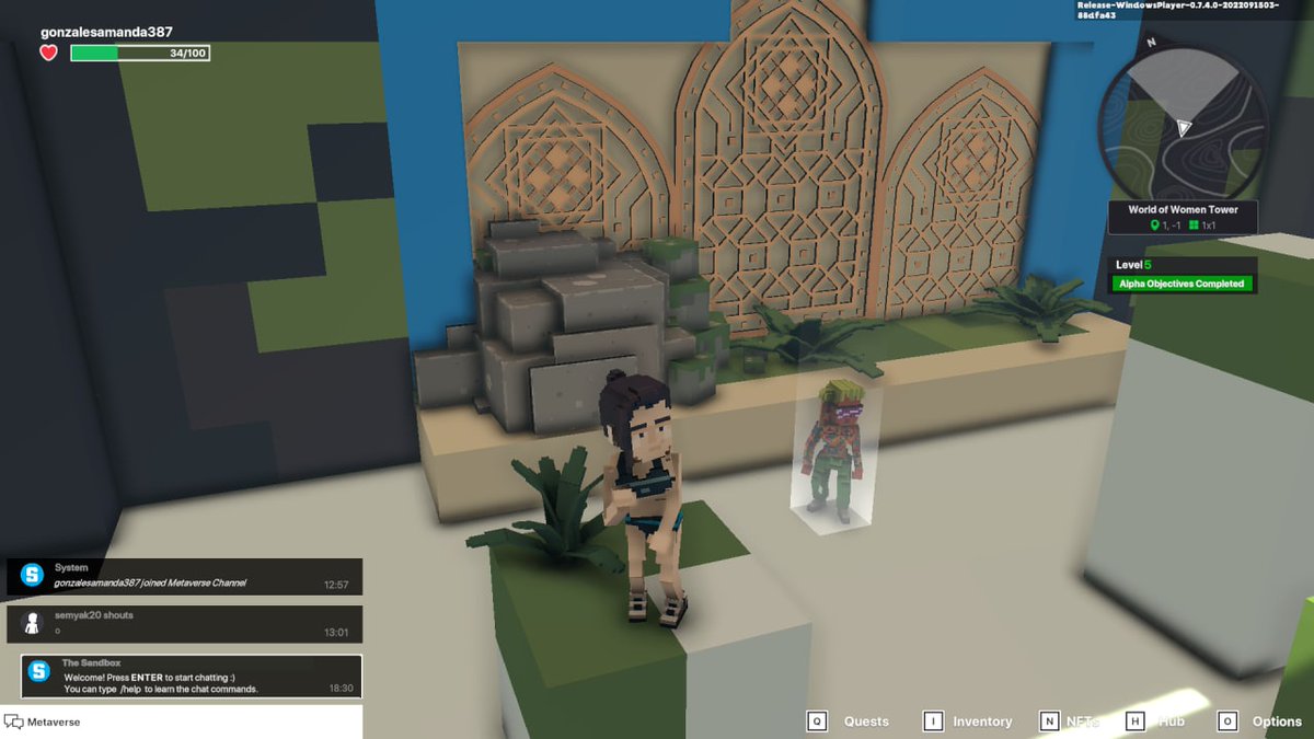 AlexanderSherw9's tweet photo. @TheSandboxGame @worldofwomennft I just participated in the #SandboxAlphaS3Giveaway for a chance to win 500 SAND! Found the hidden room in World of Women Tower, check out my screenshot below!
👇 https://t.co/Olrdli2NJ0