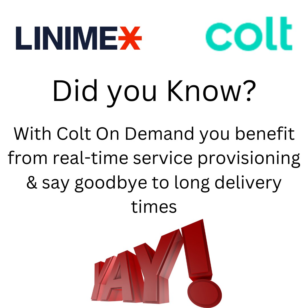Linimex's tweet photo. Colt on Demand - What fact are we on now...... oh yeah No. 4
😱 https://t.co/MISOjxDTBN