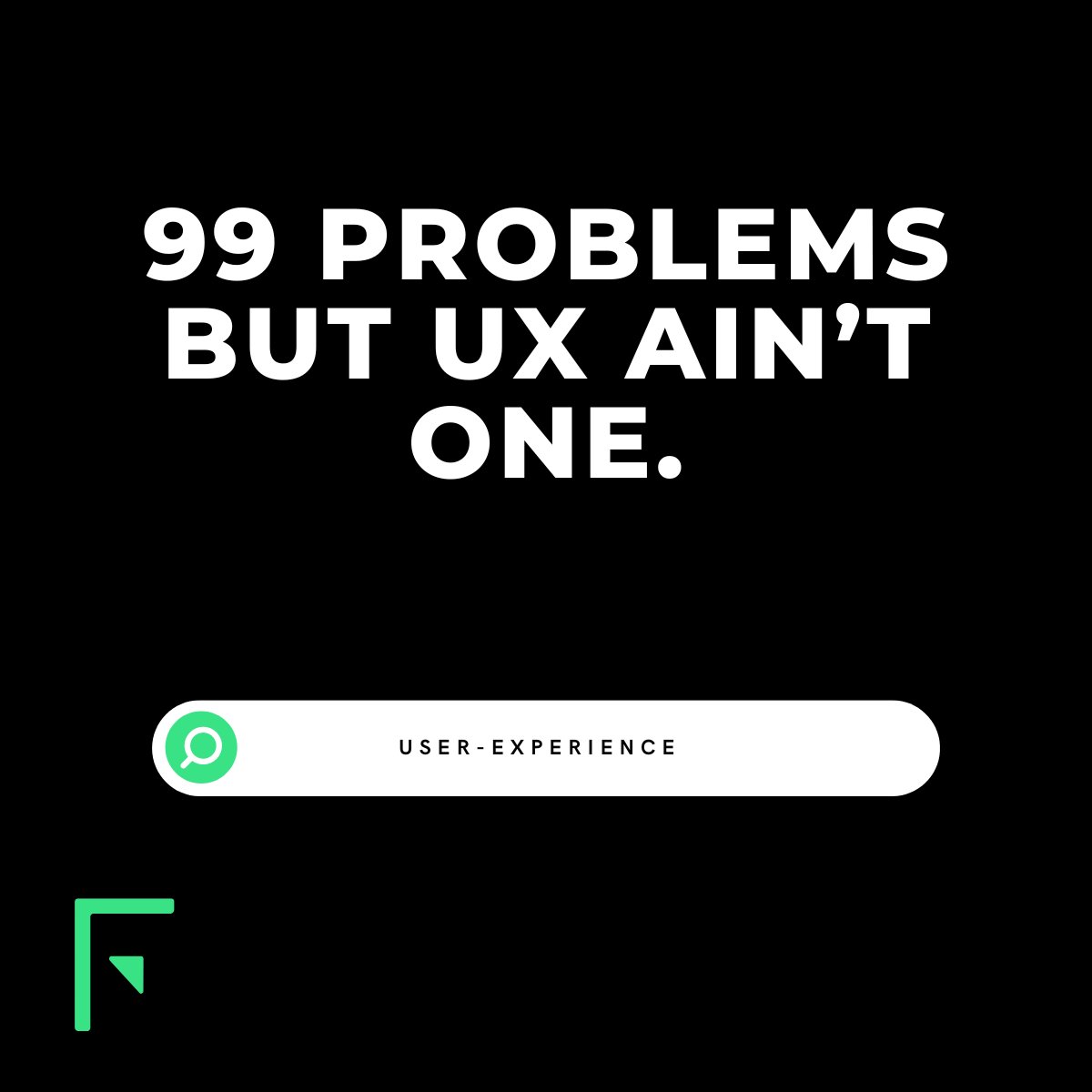 FingoMarketing's tweet photo. 99 problems but UX ain’t one.

The most important elements of a lead generation focused website are:

User Experience
User Experience
User Experience

#Userexperience #UX

If you’re having User Experience problems, email us at marketing@fingo.co.uk https://t.co/1fOECq4hr4