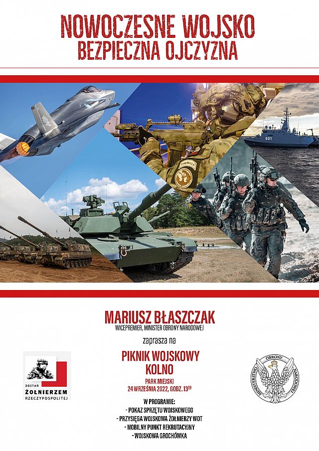 WCR_Lomza's tweet photo. Już JUTRO kolejna okazja, aby rozpocząć służbę w Wojsko Polskie 🇵🇱Widzimy się w #KOLNO 👍
#NowoczesneWojsko #BezpiecznaOjczyzna #DZSW #AktywnaRezerwa #Terytorialsi #ZostańŻołnierzem #WCRŁomża #18plog https://t.co/nv5YURD9Pg