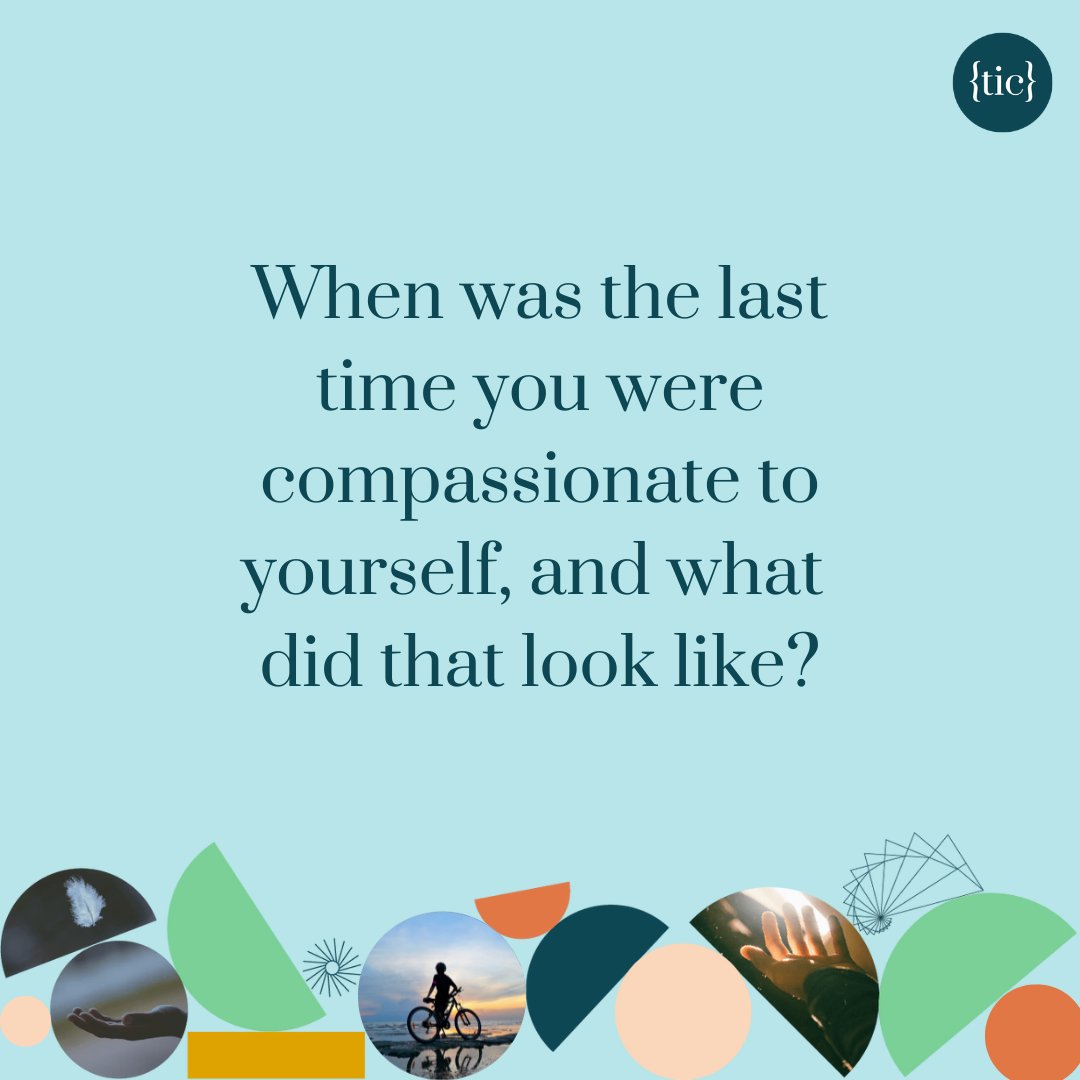 theintentionco's tweet photo. Food for thought...when was the last time you were compassionate to yourself? What did that look like?

#FridayFeeling #Reflect #Introspect #BeIntentional https://t.co/puEH2n4p2L