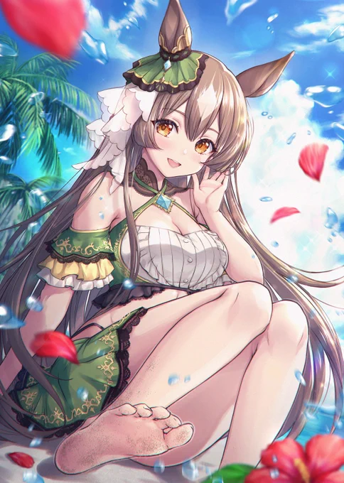 何度目かの再掲になっちゃうけど…やっぱり大好きなダイヤちゃん#ウマ娘#今年も残りわずかなので今年一番伸びた絵を貼る 