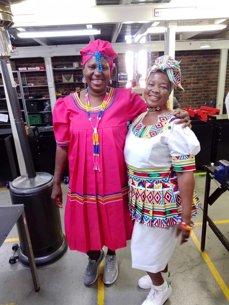 AllCashTech's tweet photo. In celebration of Heritage Day tomorrow the team at AllCash dressed up in recognition of the cultural wealth of our nation.

Happy Heritage Day from AllCash!

#heritageday #southafrica #celebration #southafricanculture https://t.co/7kNb6ND1LF