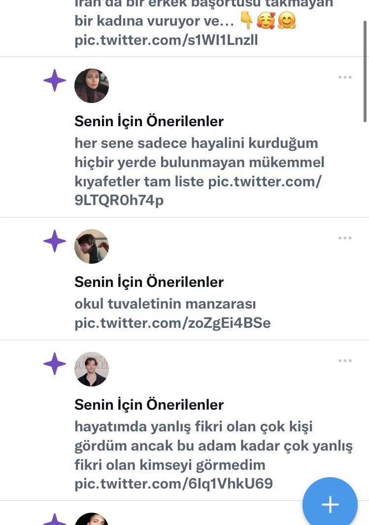 Sanki 10 yıldır twitter a girmiyoruz hale bak