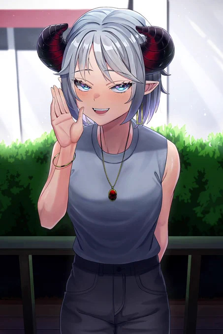 #DEKAMEMO #オリジナル「お待たせ、じゃ行こうか」 