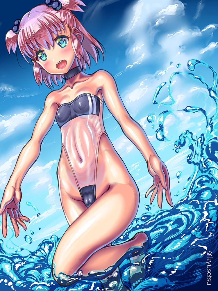 #夏が終わりそうだし今年描いた水着絵を貼ろう 