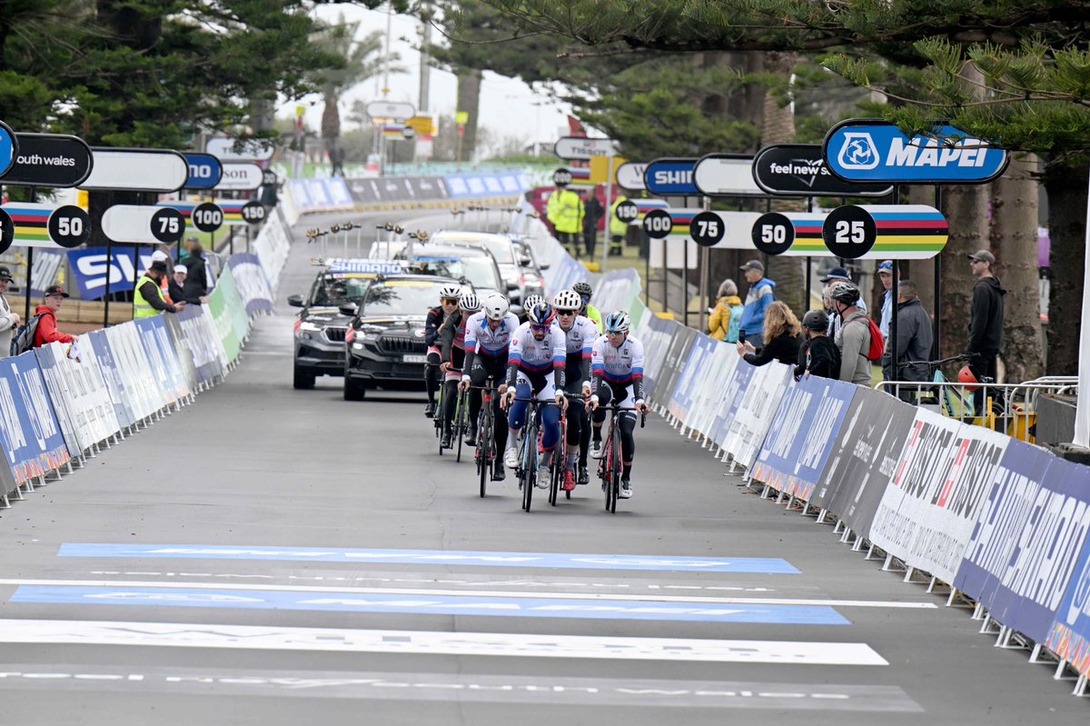 Peter et Juraj Sagan ont reconnu le parcours des Championnats du Monde. Ils prendront le départ de la course en ligne ce dimanche avec l’équipe nationale slovaque 🇸🇰 #Wollongong2022