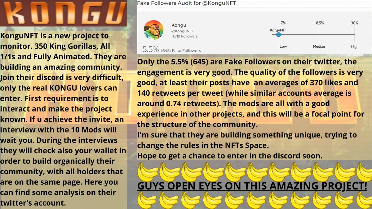 Eldinamite94's tweet photo. Studying something about @KonguNFT they really impressed me on how the team is working! As an NFT lover and holder, I really hope to get a chance to enter in their community. @SilverbackAvi @pixiekittens @itzviper_eth @MrSoulToken @FakeChildCare @CalvinStephh @Nftmoneymo @PlaidyG https://t.co/W4HmUK7ESq