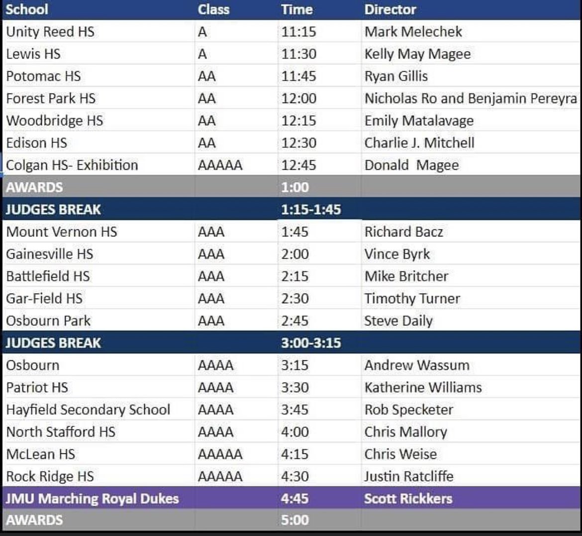 🎶🚩TOMORROW!! Join us for the Colgan Classic!!!!  Buy your tickets now 🎶 🚩 <a href="/colganhs/">Colgan High School</a> <a href="/colgan_hs/">Colgan Sharks Athletic Boosters</a> <a href="/colganband/">Colgan Band</a>  🎶🎼🎷🎺🎼🎷🎺