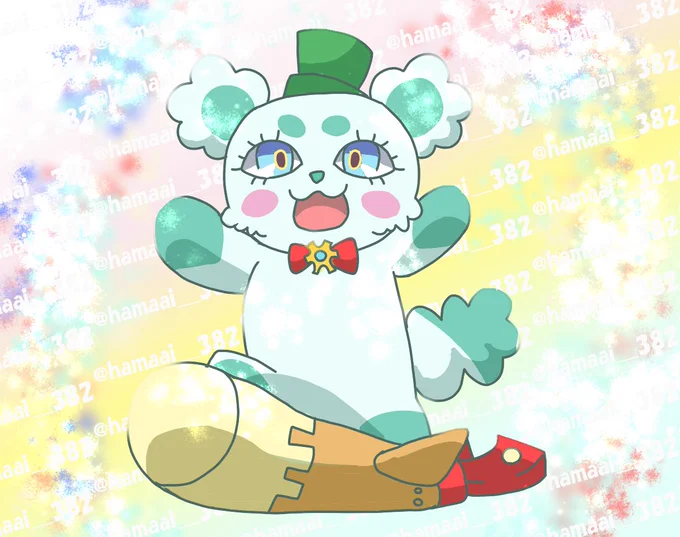 ケットシー(cv.花江夏樹)rkgk #デパプリ映画   #precure  #デリシャスパーティープリキュア 