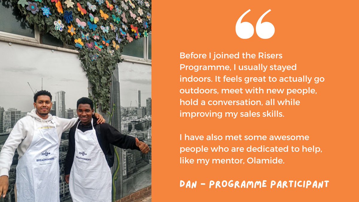 We’re looking for new volunteer mentors to join our autumn programme to support more young refugees like Dan. 

Sign up today! bit.ly/3IFXXut

#mentoring #volunteering #volunteerinlondon #sourdoughseptember