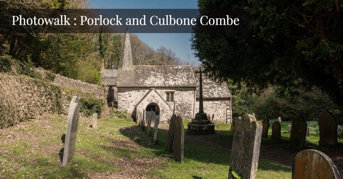 exmoorphotowalk's tweet photo. Let's discover the Porlock coastline and Culbone church, one of the UK's smallest churches.
More information - https://t.co/QJlN2mkamD
#exmoor #porlock #photography #photowalk #culbone https://t.co/qt0pdfDlJH