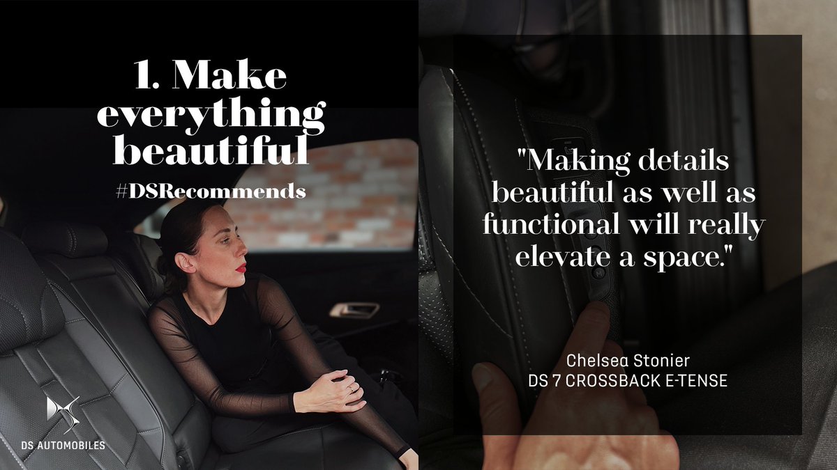 DS_UK_Official's tweet photo. DS Ambassador Chelsea Stonier reveals her 3 principles for designing the perfect home. 
She shares her recommendations as part of our #DSRecommends series. https://t.co/OfKbIxUhLz