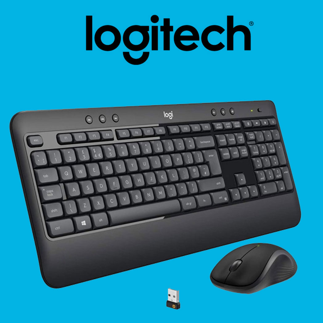 abctic's tweet photo. https://t.co/faI9PvNWnw

Logitech MK540 Advanced teclado RF inalámbrico QWERTY Español Negro
Inmediatamente Natural. Simplemente Avanzada.

COMBINACIÓN INALÁMBRICA PLUG AND PLAY
Conecta el teclado y el mouse con un minúsculo receptor USB Logitech Unifying™. https://t.co/q6USfxLAUQ