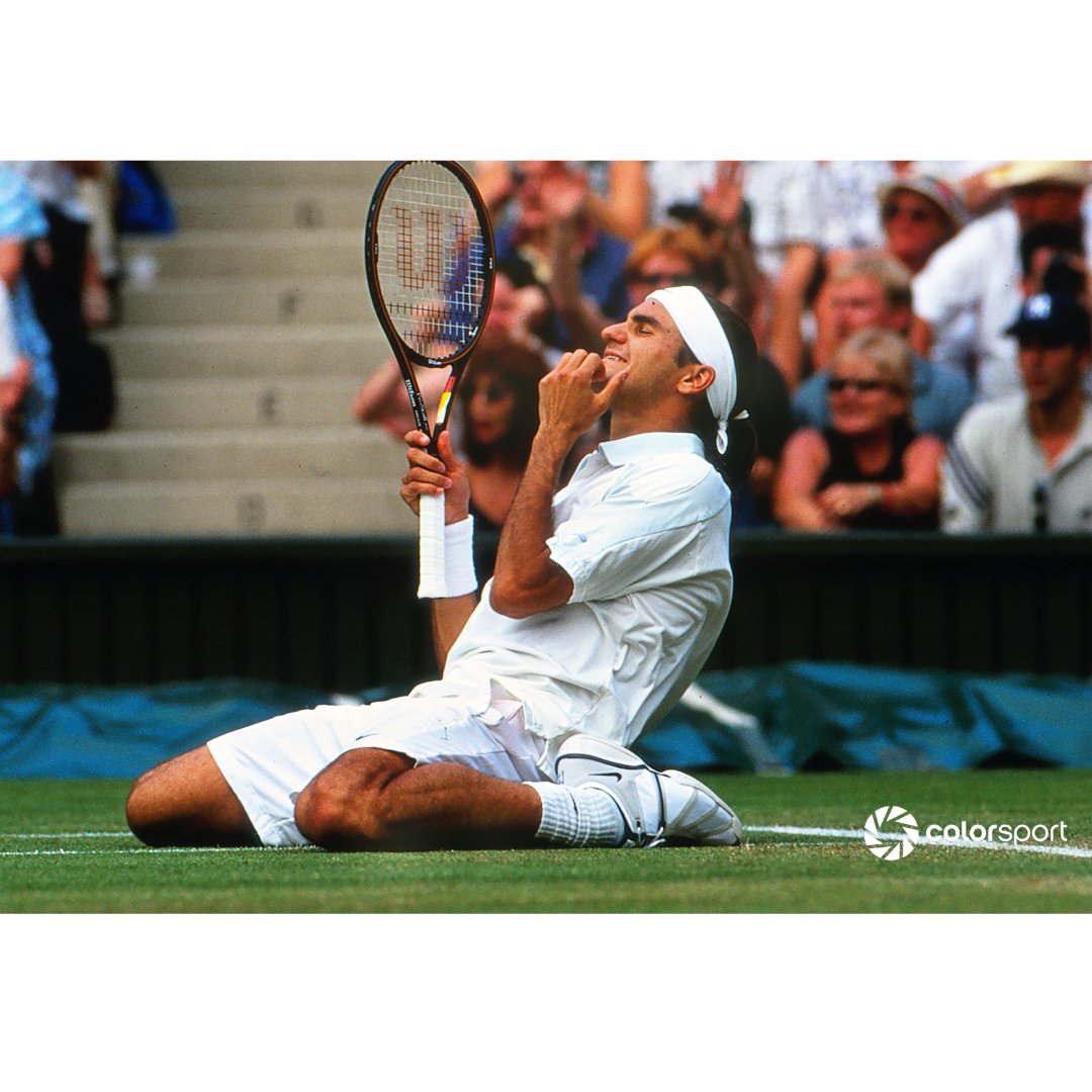 Colorsport's tweet photo. #rogerfederer #tennis #GOAT #ATP #LaverCup #Wimbledon #Champion #Roger #Federer https://t.co/d2qw0Fu9mU