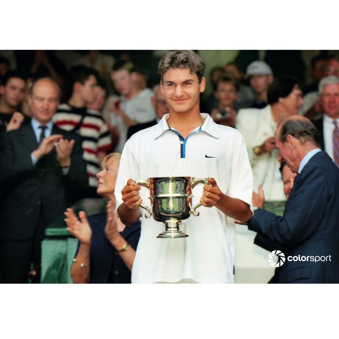 Colorsport's tweet photo. #rogerfederer #tennis #GOAT #ATP #LaverCup #Wimbledon #Champion #Roger #Federer https://t.co/d2qw0Fu9mU